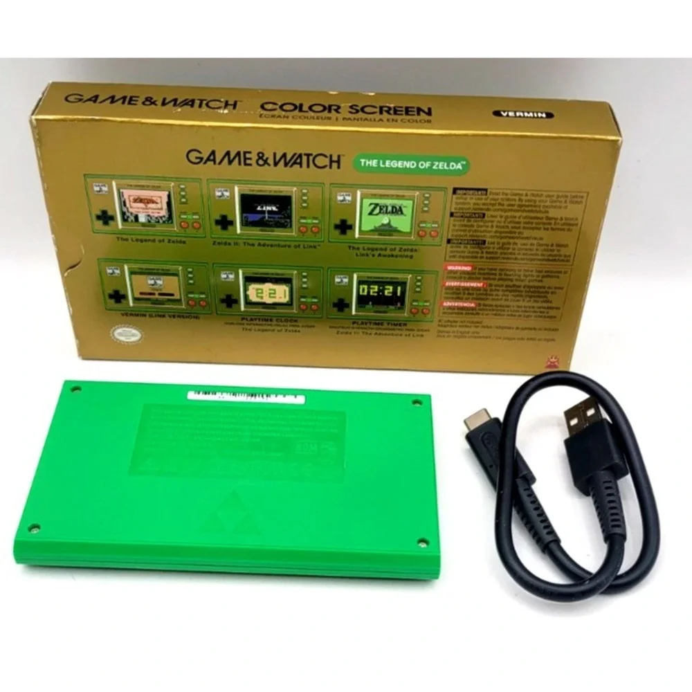 Nintendo the Legend of Zelda Handheld Game and Watch System Color Screen ZL-35